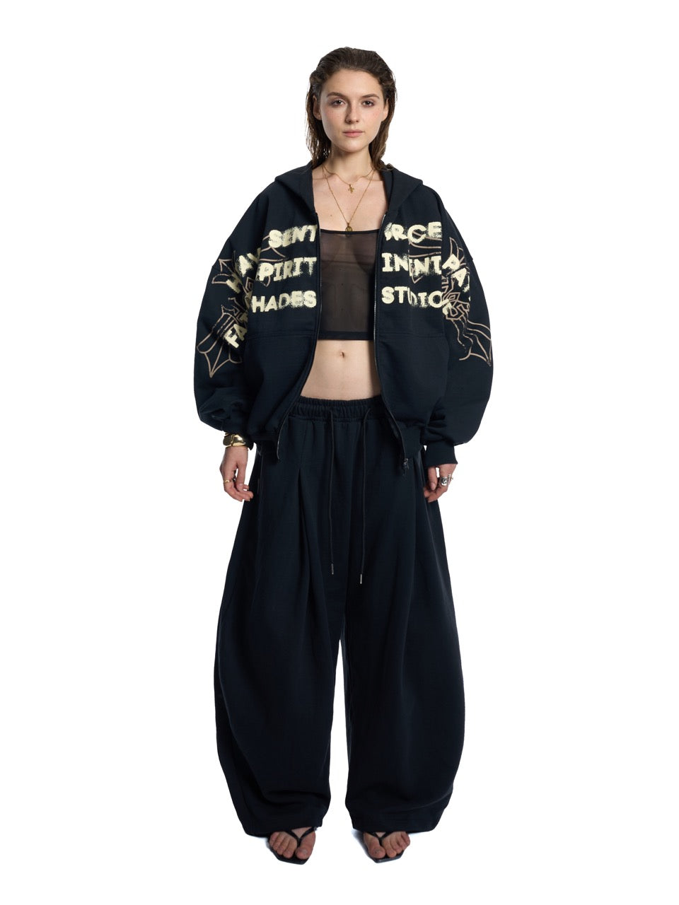 HADES HEAVEN’S CALL PANTS - BLACK