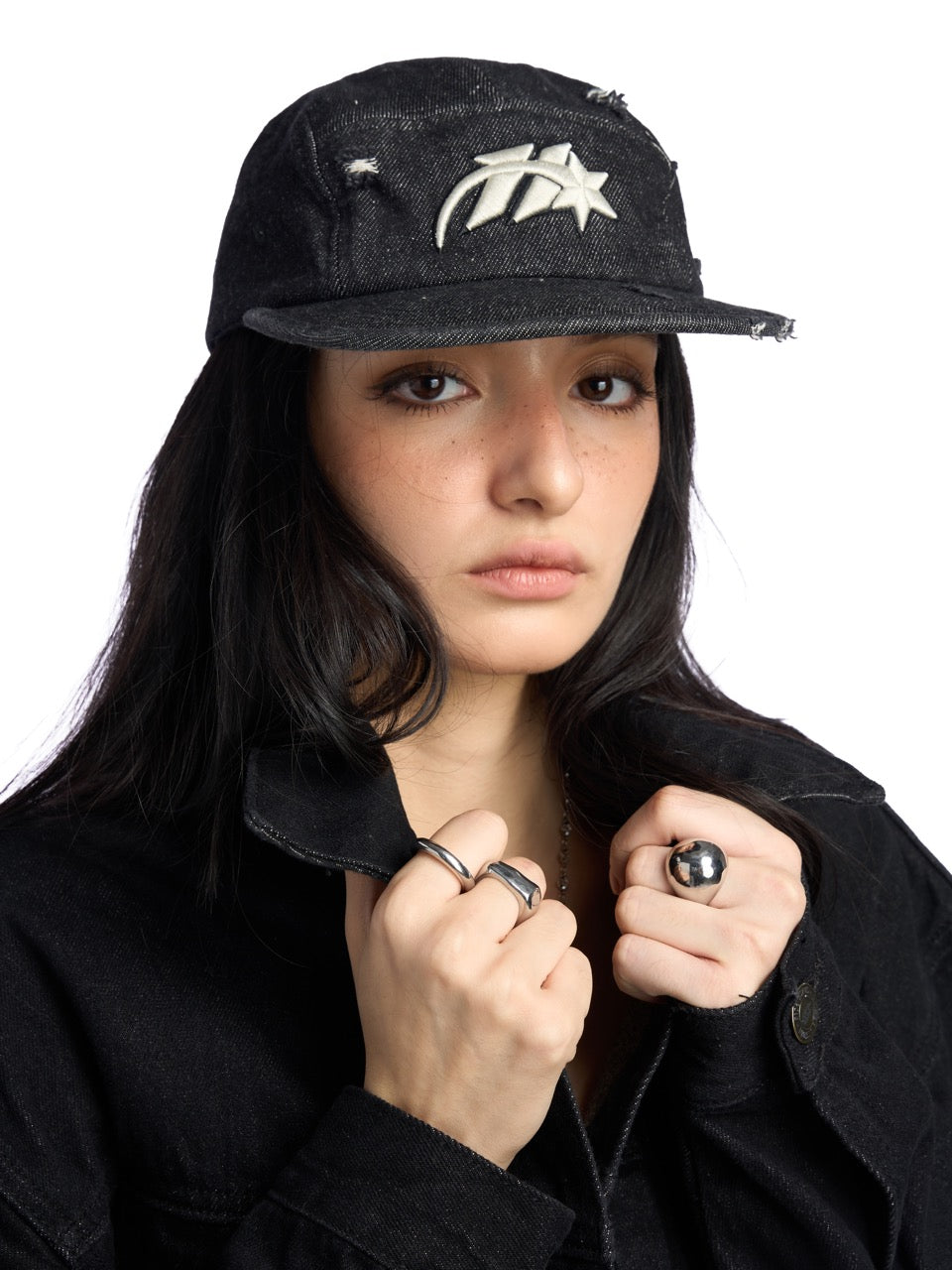 HADES DENIM CAMP CAP