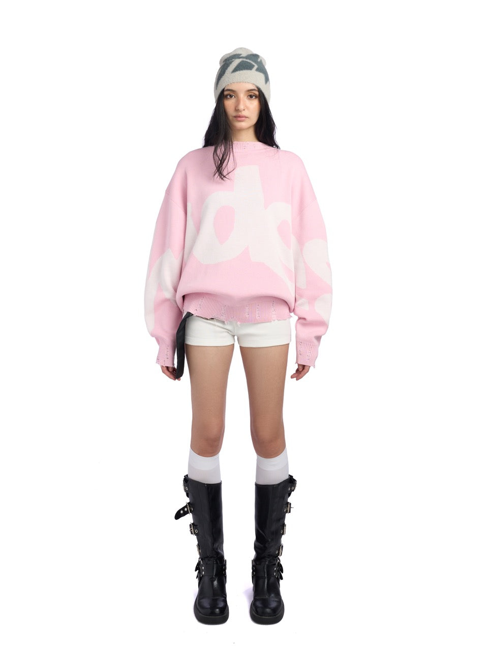 HADES REBEL SWEATER KNIT - PINK