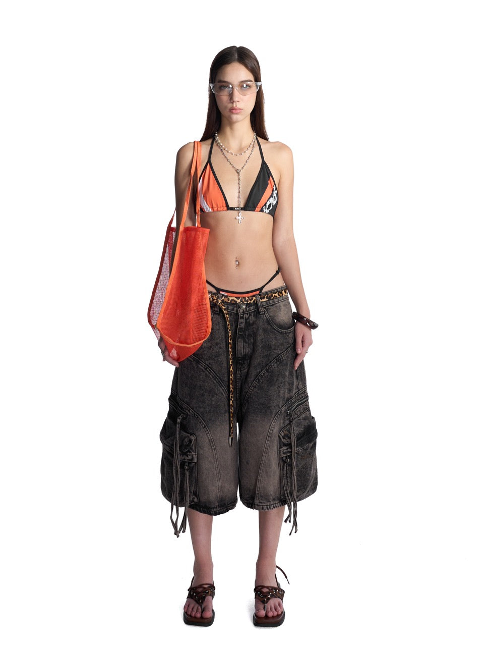 HADES BERMUDE WASH JEAN SHORTS