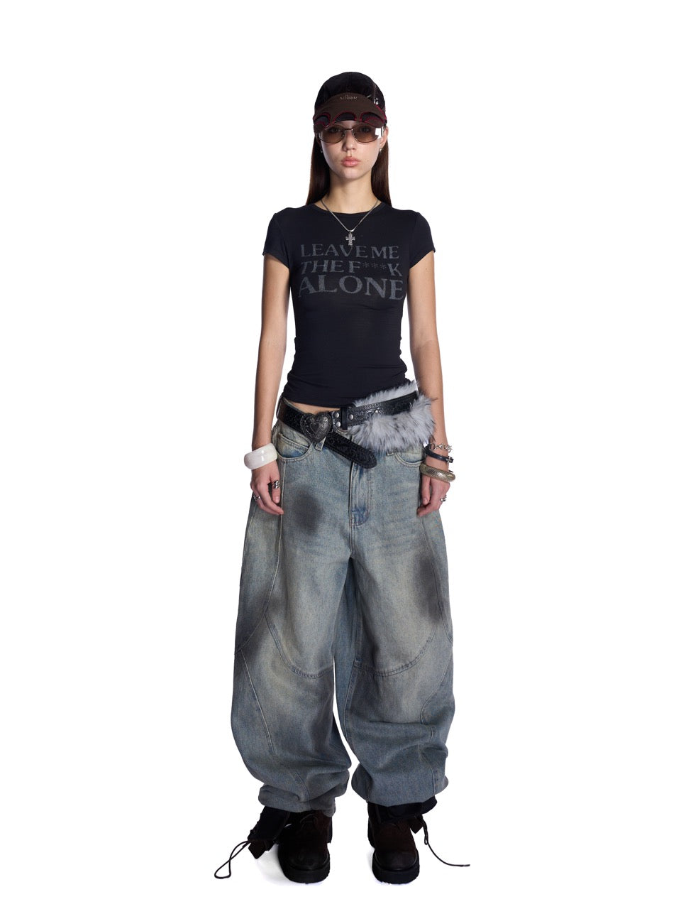 HADES NO ENTRY TEE - BLACK