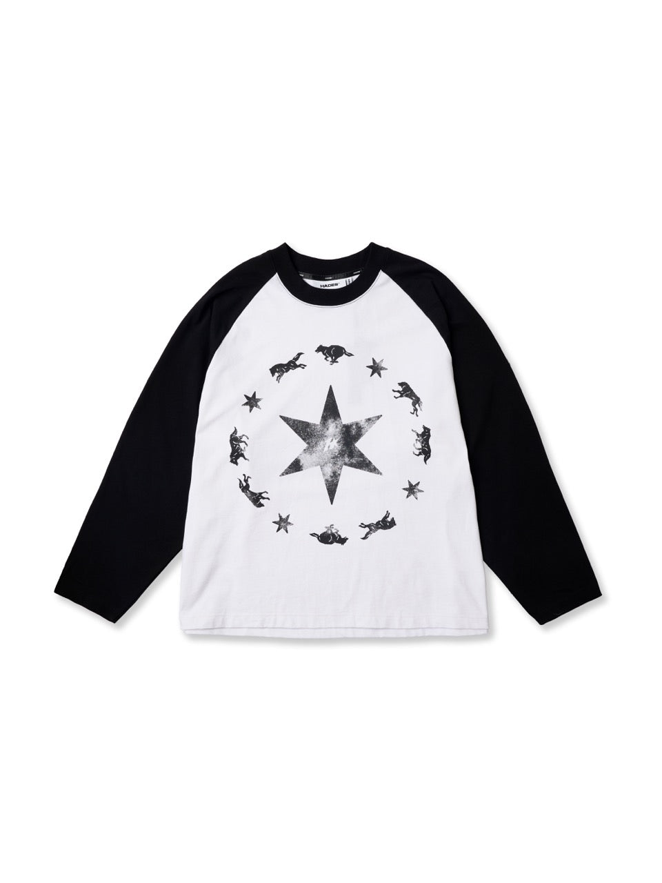 HADES WOLFPACK RAGLAN - BLACK