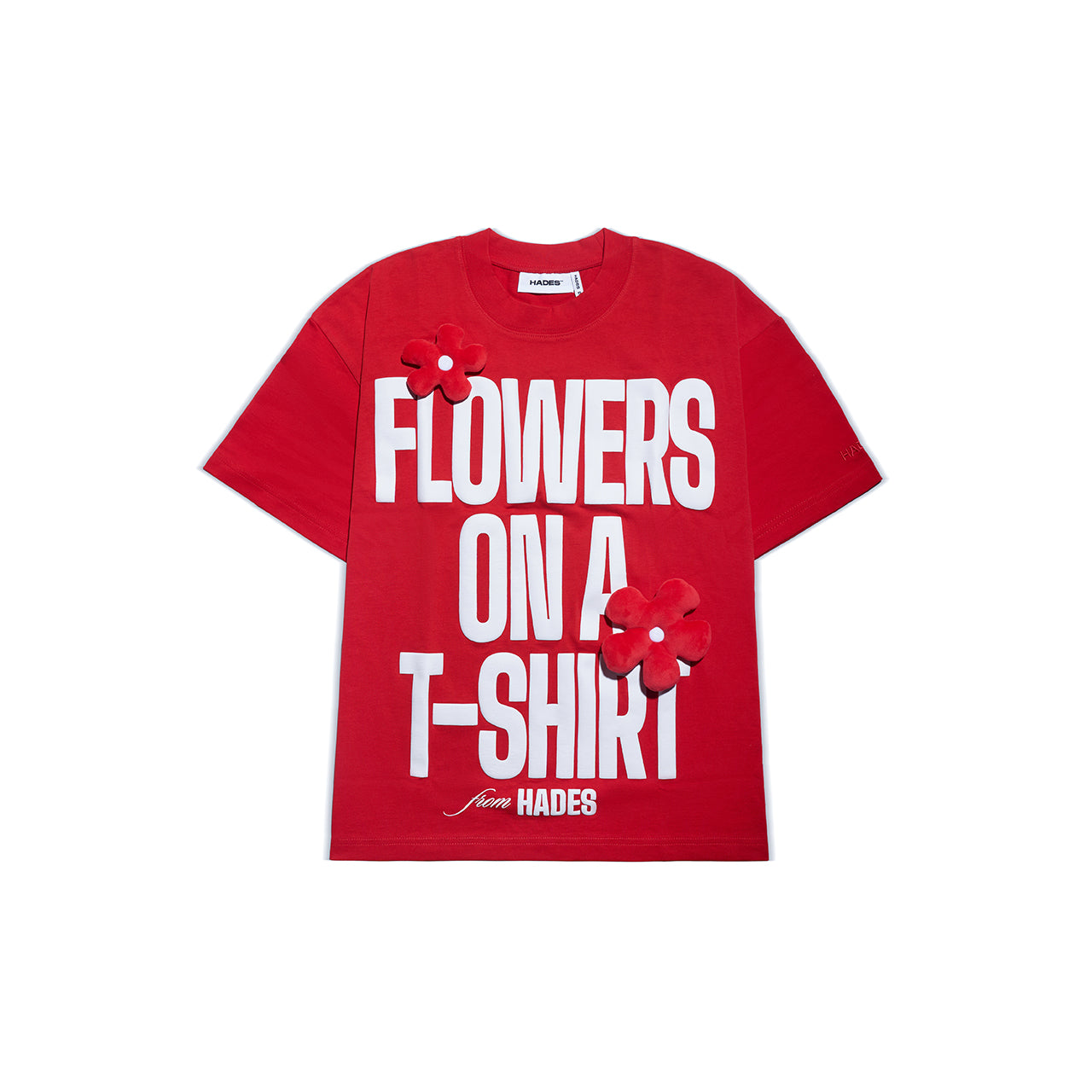 HADES FLEURS RED TEE