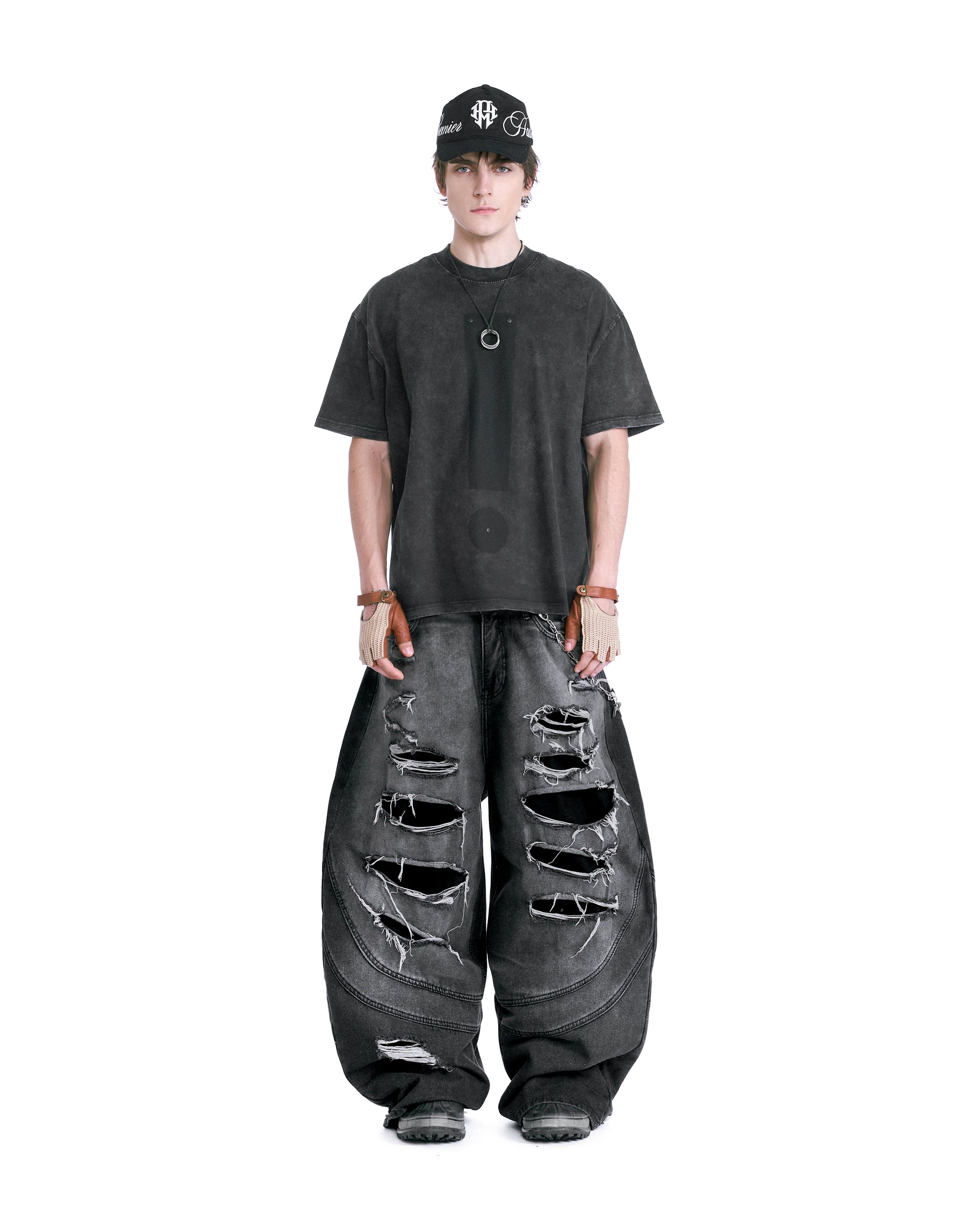 HADES DISTRESSED DENIM JEANS