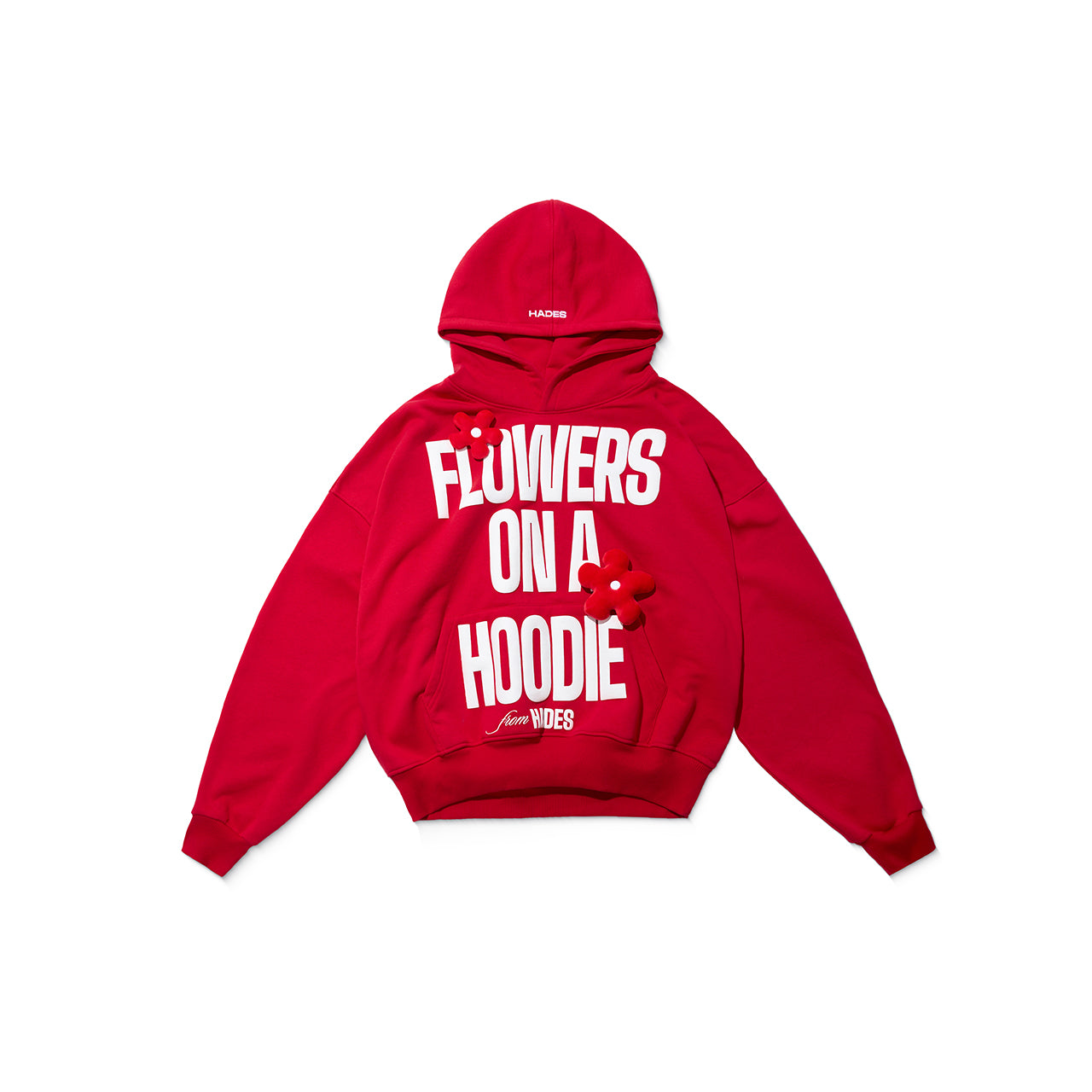 HADES FLEURS RED HOODIE