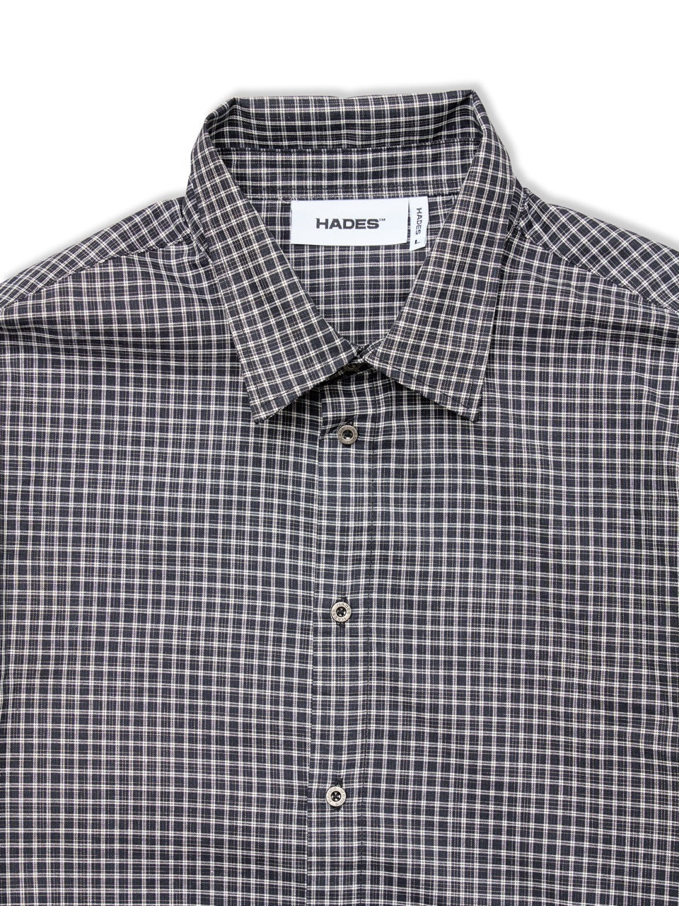 HADES THREADLINE SHIRT - BLACK